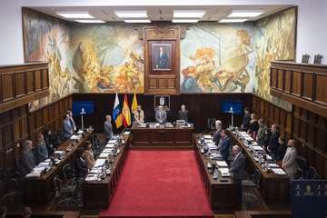 Pleno del Cabildo de Gran Canaria sobre el estado de la Isla/TA.